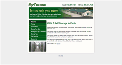 Desktop Screenshot of hwy7selfstorage.com